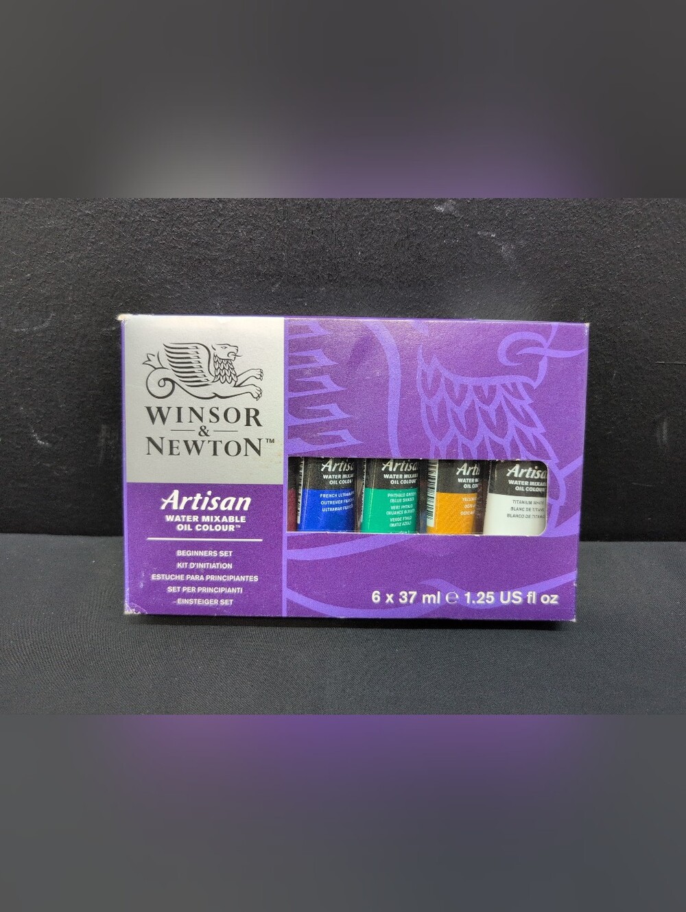 Winsor & Newton Artisan Water Mixable Oil Color Beginners Set 6 x 37ml Tubes